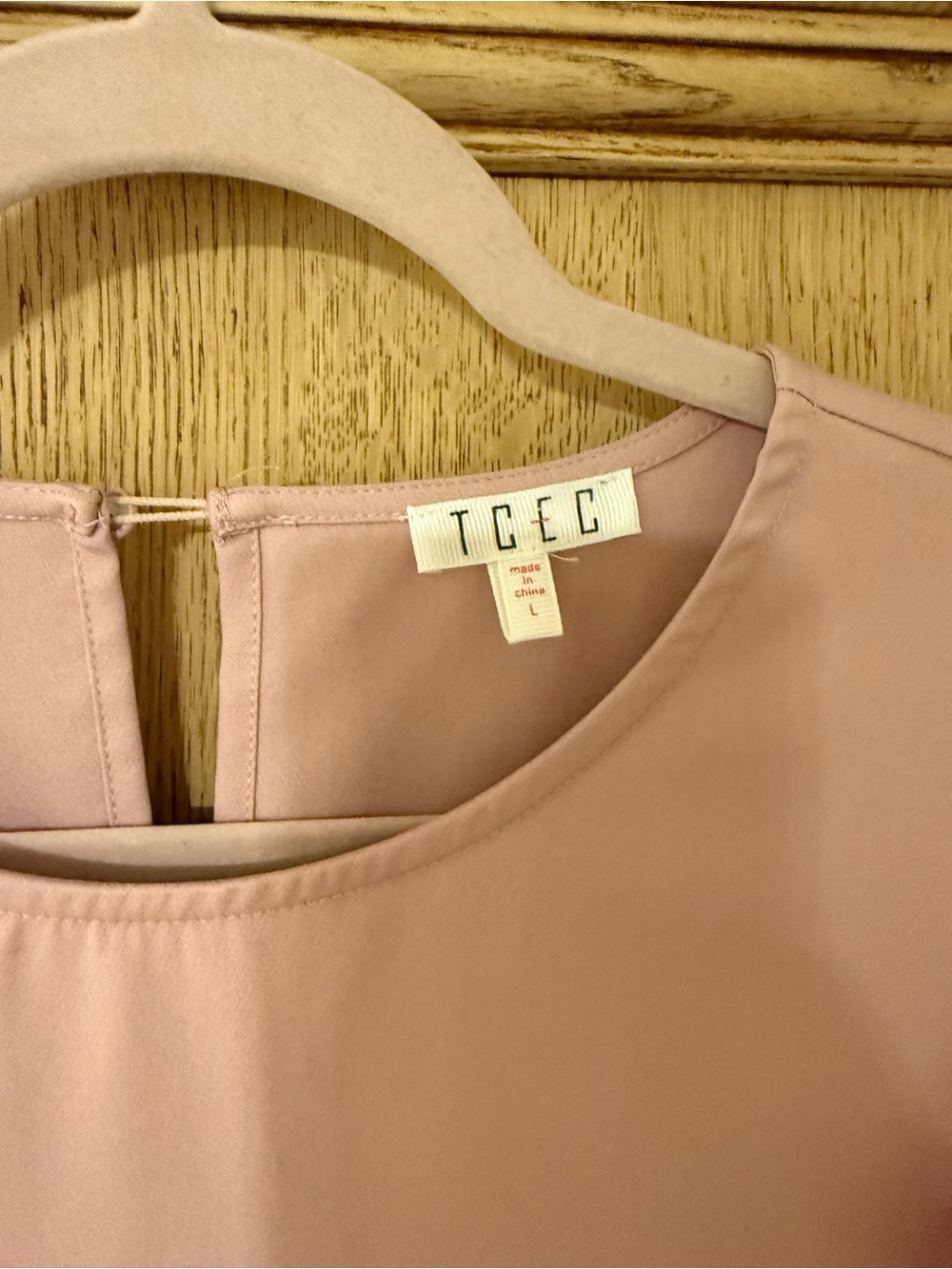 TCEC Blush Pink Ruffle Mini Dress - Picture 2 of 4